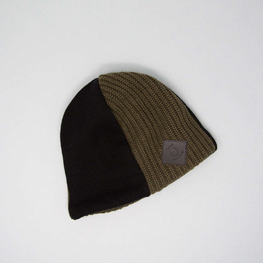 Tuque doublée de polar surcyclée - Sans pompon
