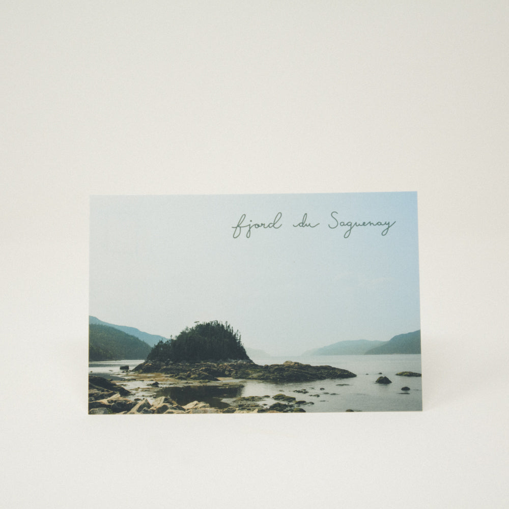 Carte postale photo - Fjord du Saguenay