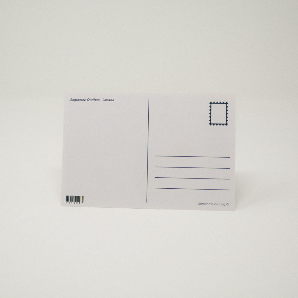 Carte postale illustrée - Béluga