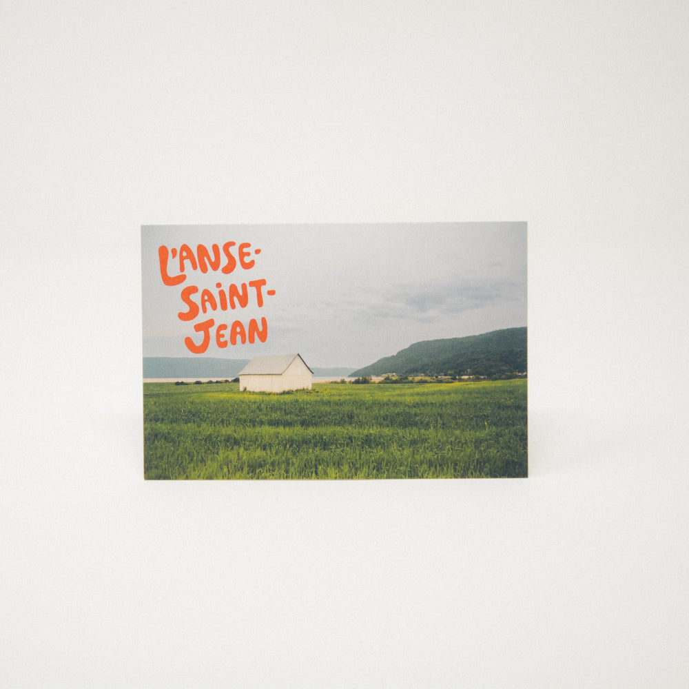 Carte postale photo - L'Anse-Saint-Jean
