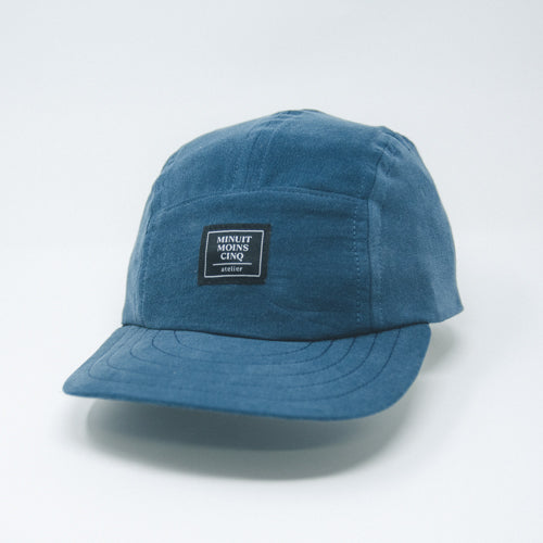 Casquette cinq panneaux surcyclée - Signature