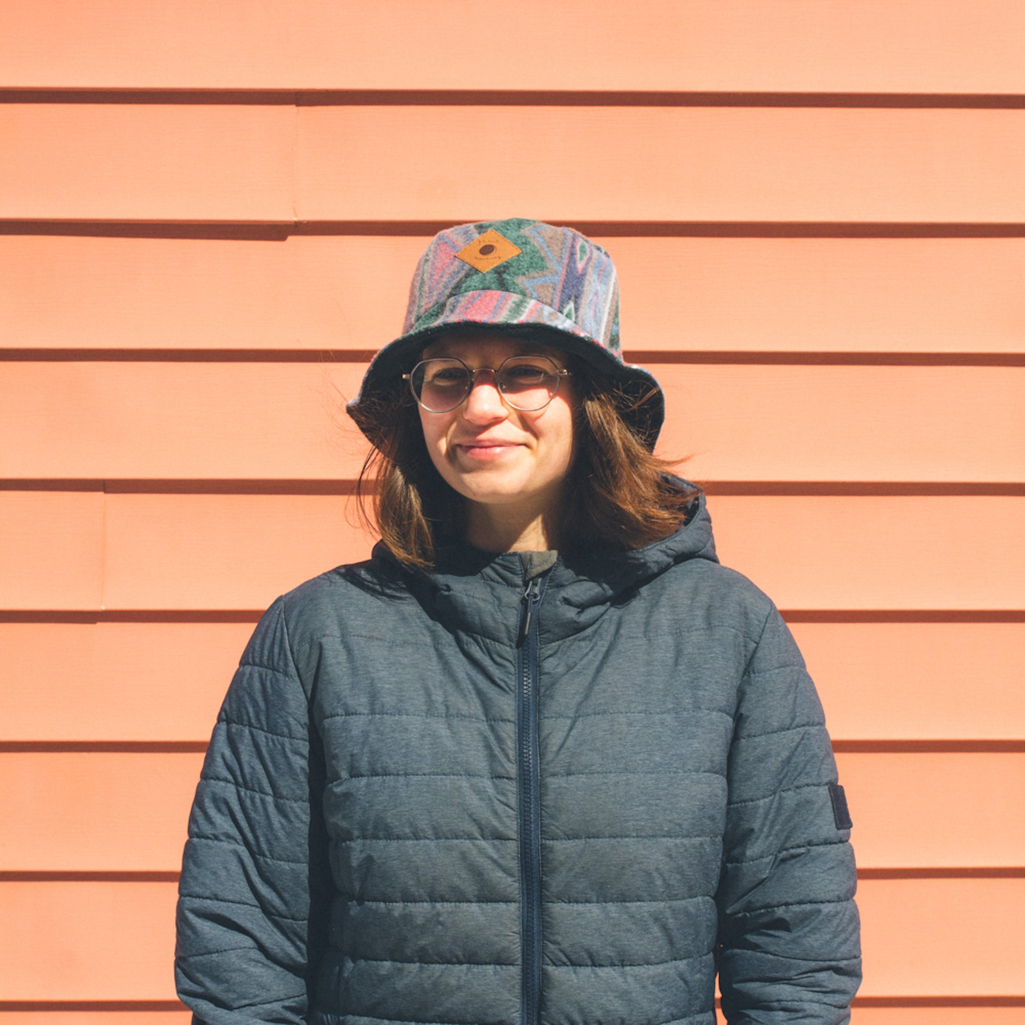 Bob le chapeau d'hiver réversible surcyclé