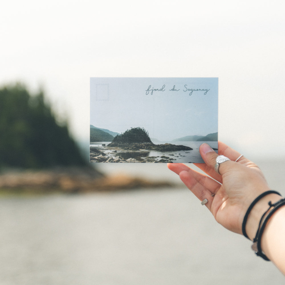 Carte postale photo - Fjord du Saguenay