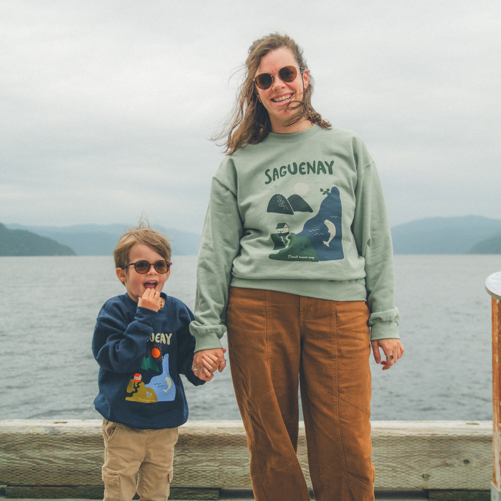 Coton ouaté imprimé Saguenay - Enfant