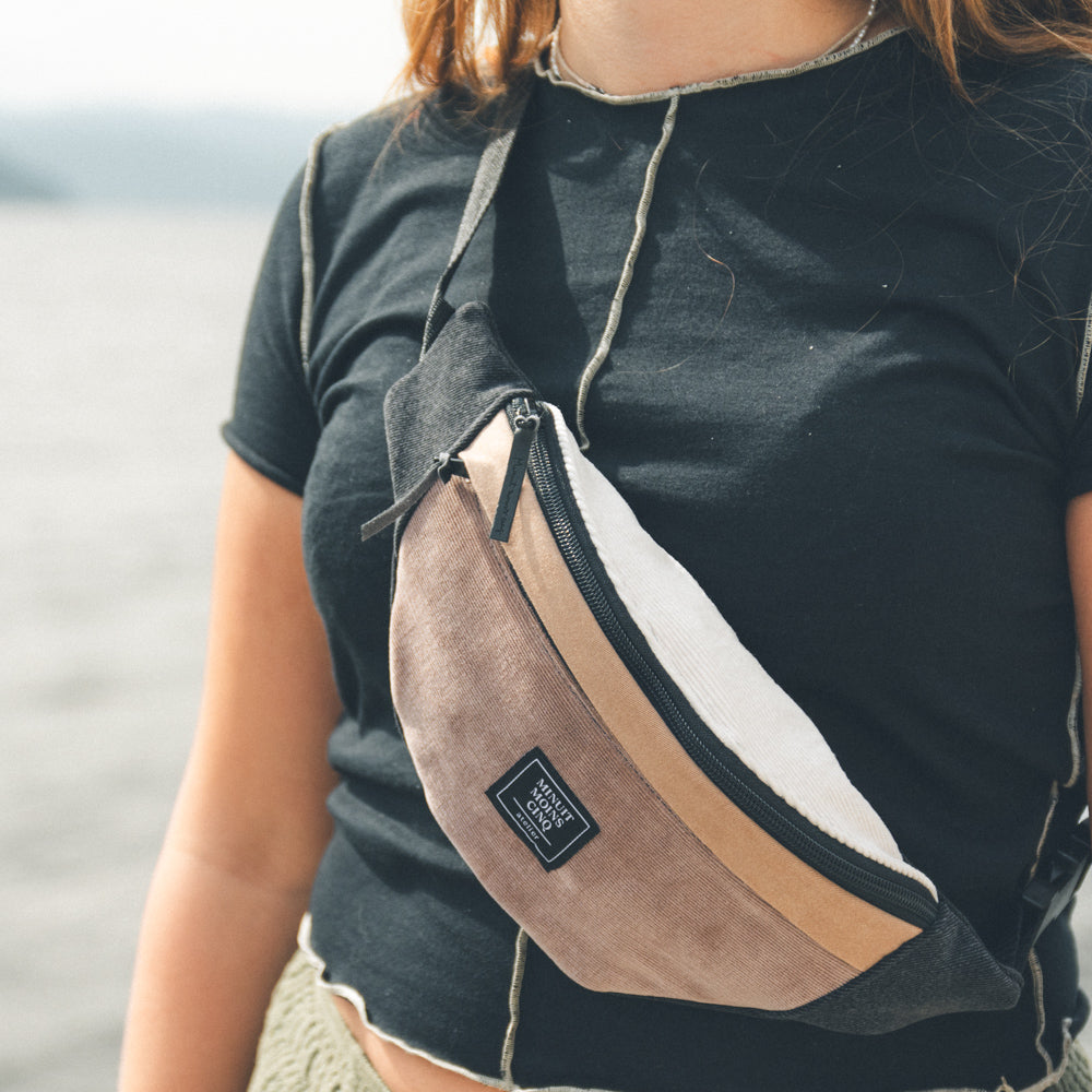 Sac banane 1L surcyclé - Signature - Collection Choix de l'atelier