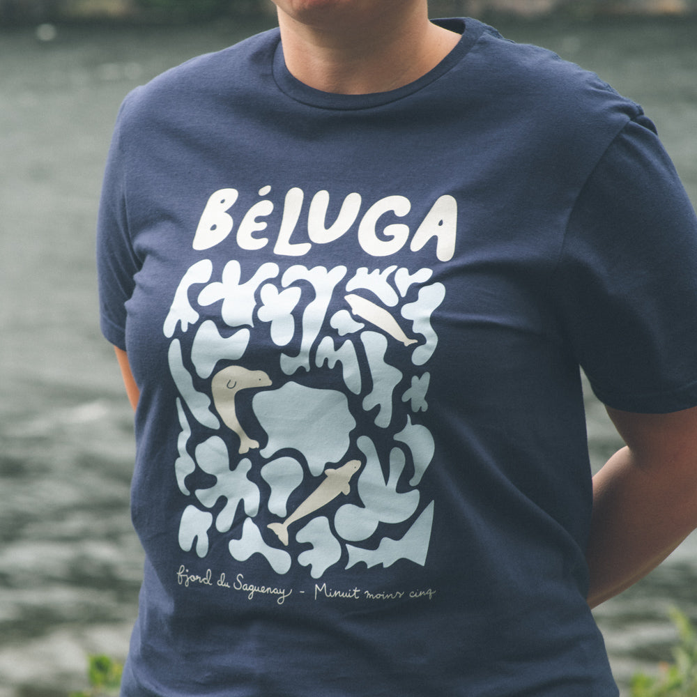 T-shirt imprimé Béluga - Unisexe