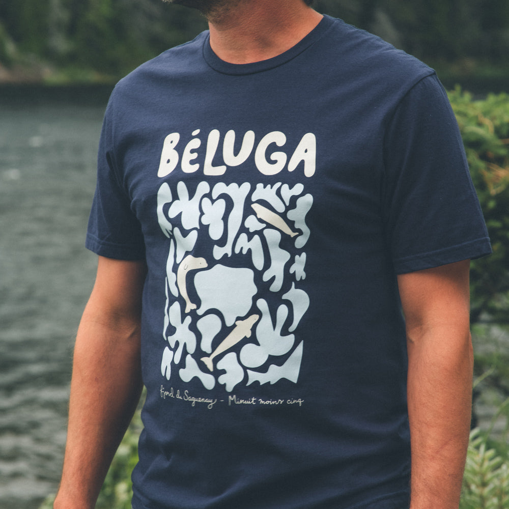 T-shirt imprimé Béluga - Unisexe