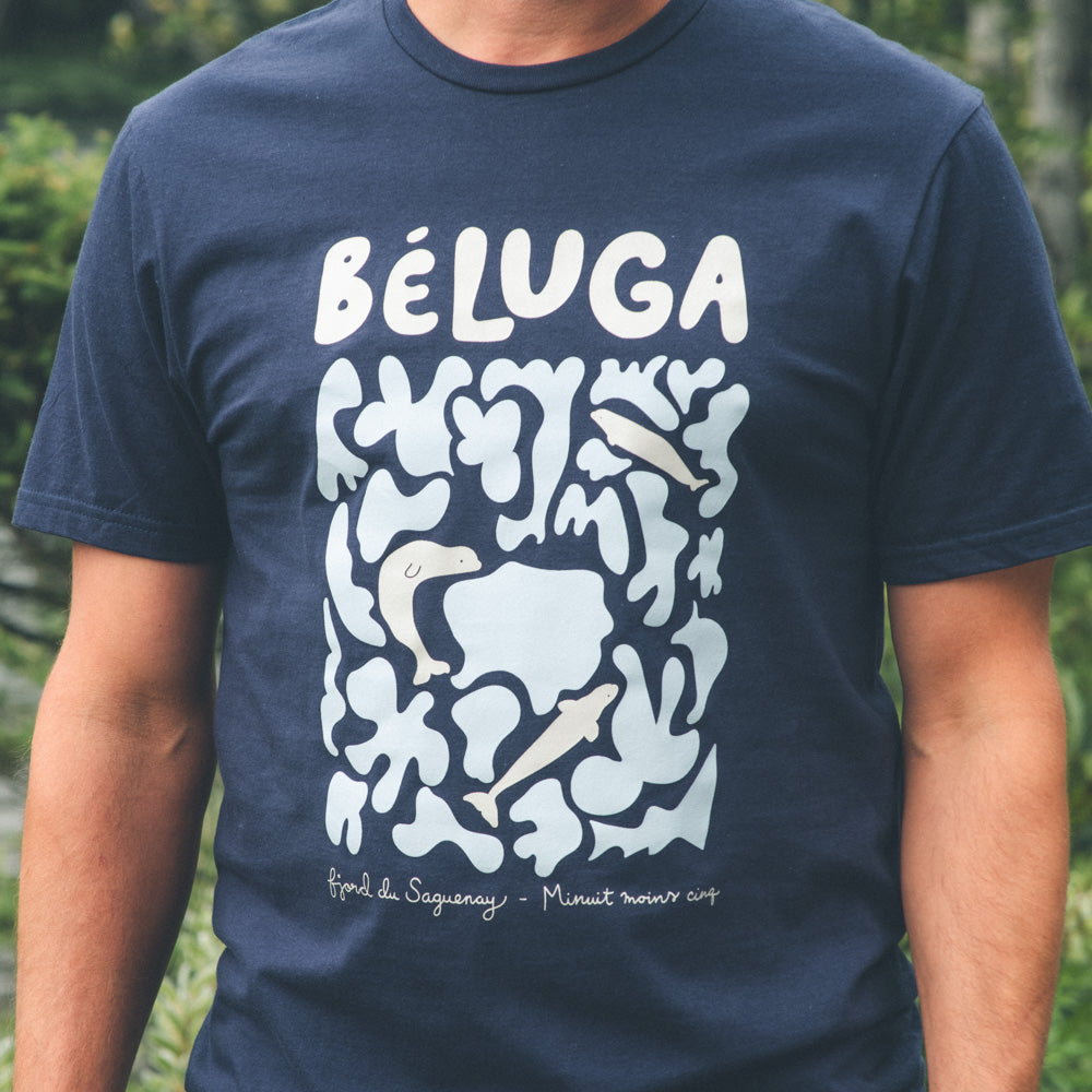 T-shirt imprimé Béluga - Unisexe