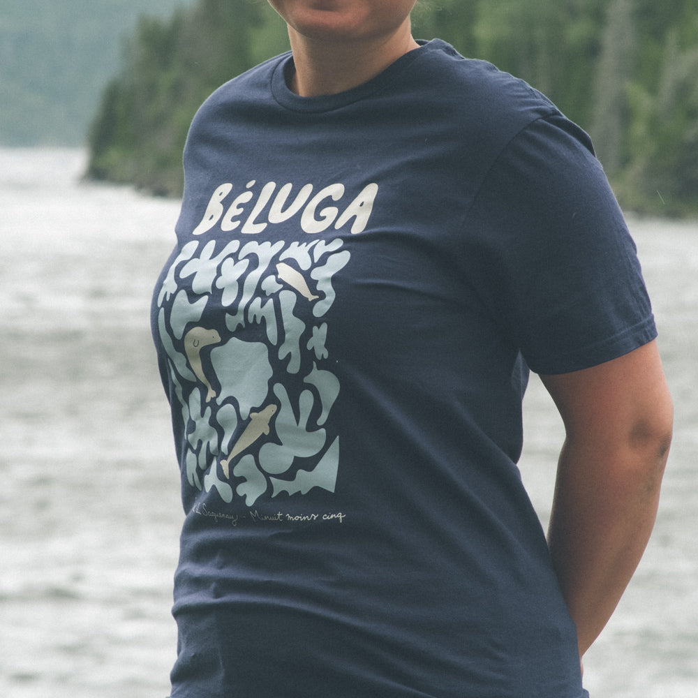 T-shirt imprimé Béluga - Unisexe