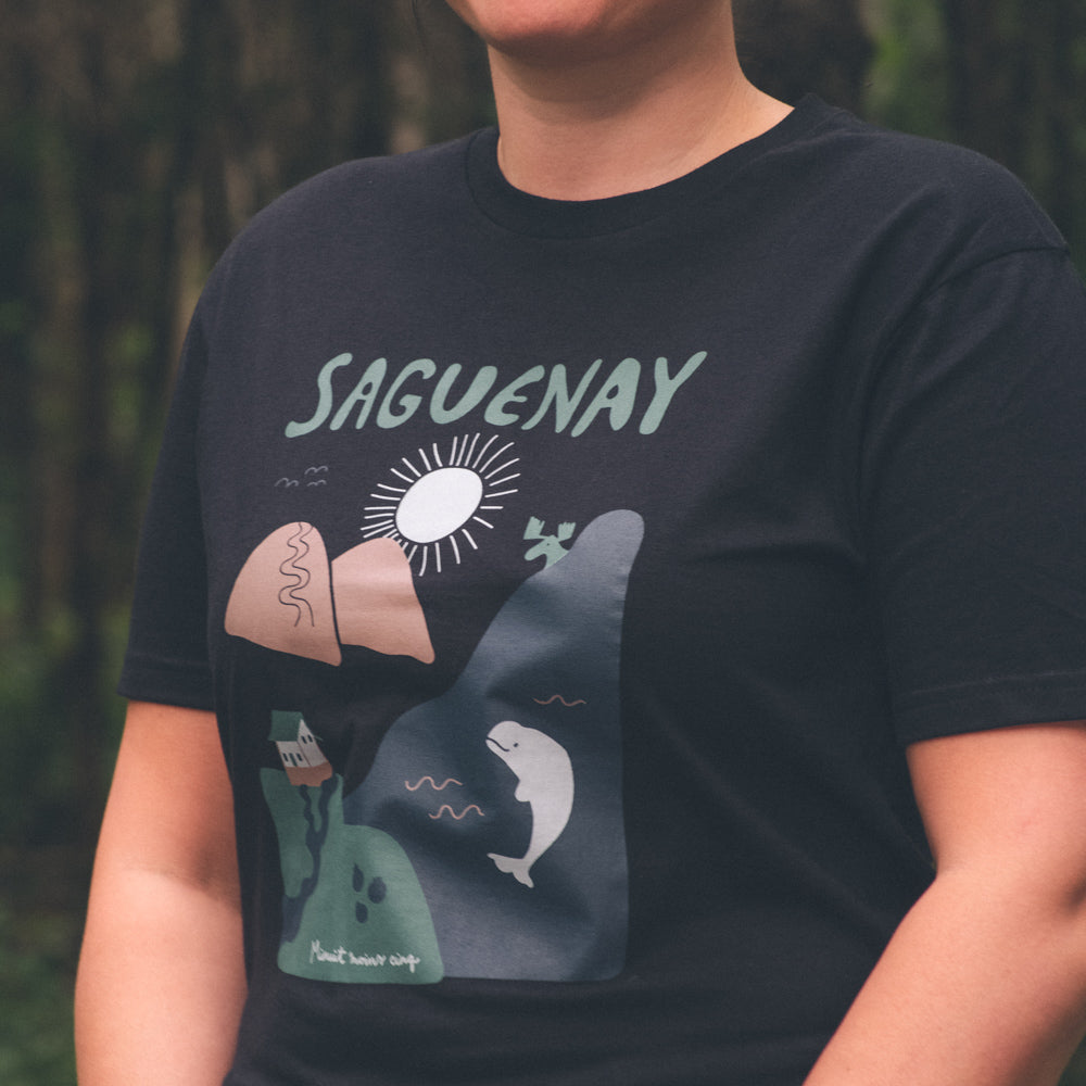 T-shirt imprimé Saguenay - Unisexe