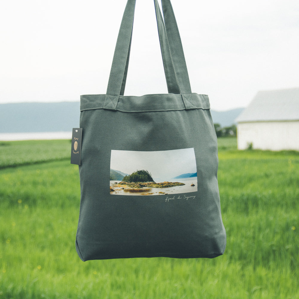 Tote bag imprimé - Fjord du Saguenay