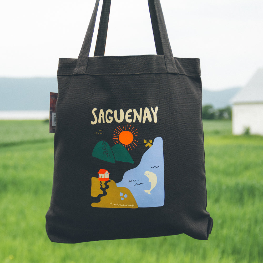 Tote bag imprimé - Saguenay