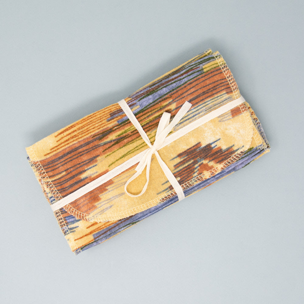 Mouchoirs lavables surcyclés - Ensemble de 20