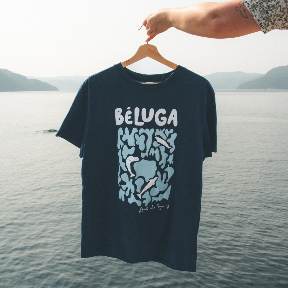 T-shirt imprimé Béluga - Unisexe