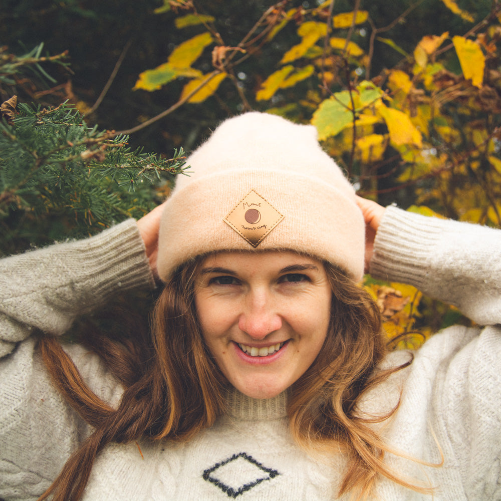 Tuque à revers surcyclée