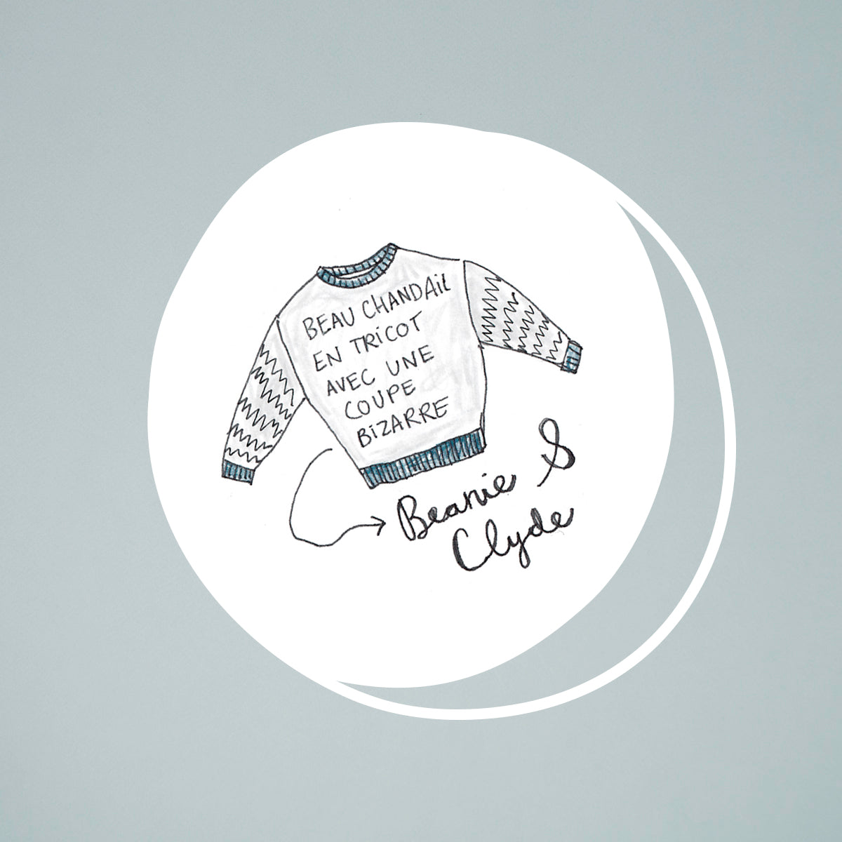 Tuque à revers surcyclée