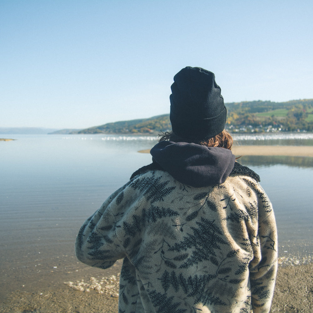 Tuque à revers surcyclée