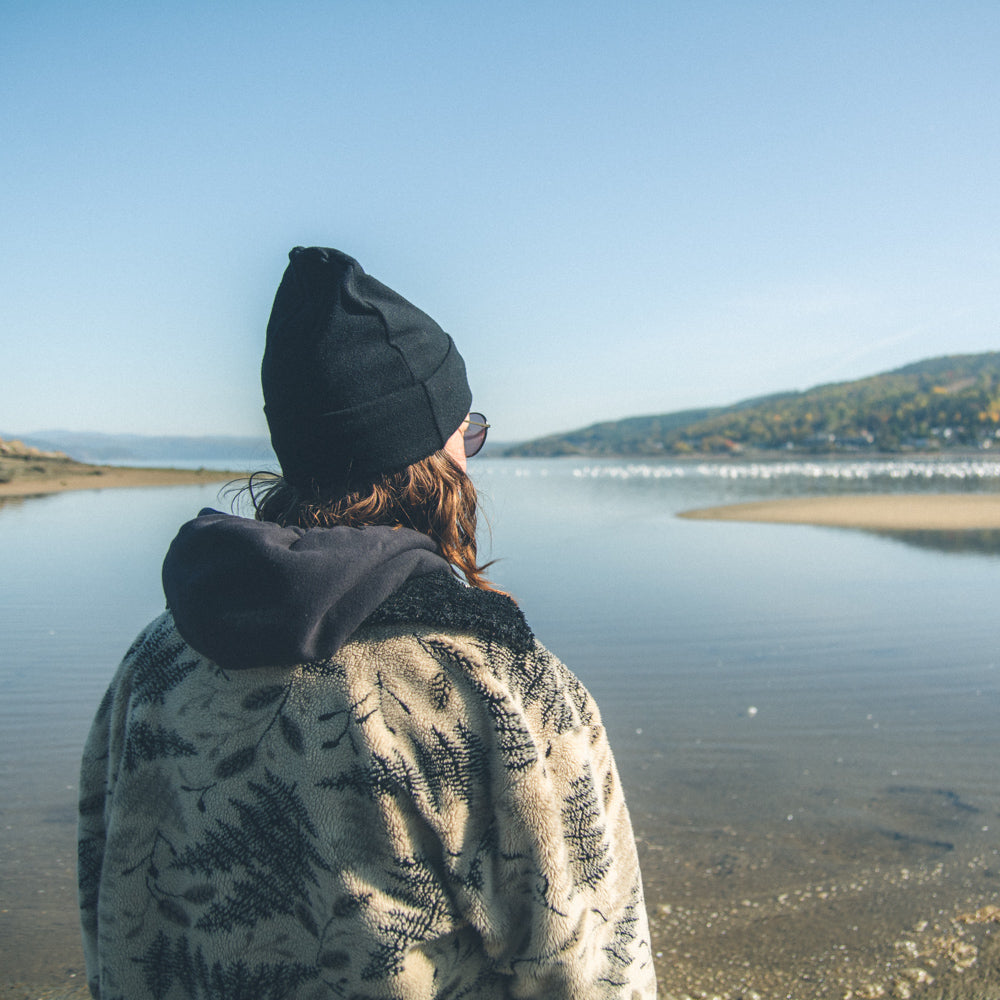 Tuque à revers surcyclée