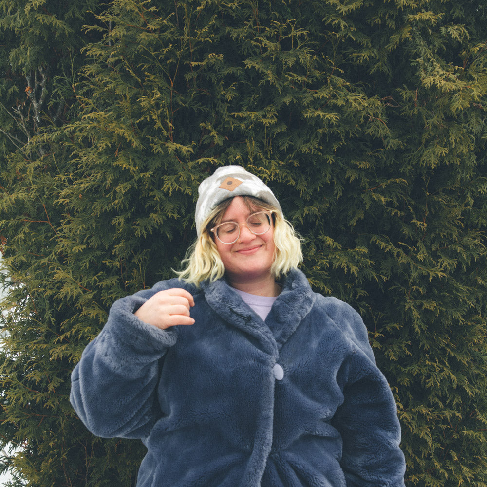 Tuque à revers surcyclée