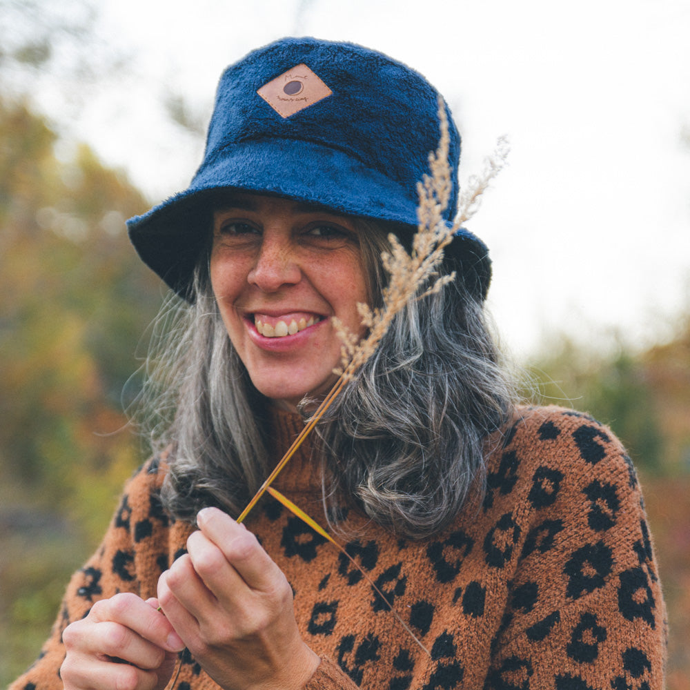 Bob le chapeau d'hiver réversible surcyclé