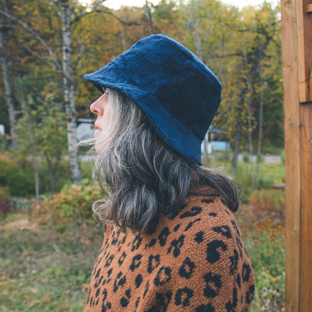 Bob le chapeau d'hiver réversible surcyclé