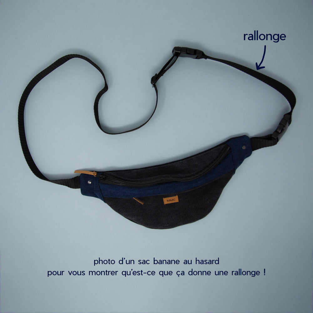 Rallonge pour sangle de sac banane