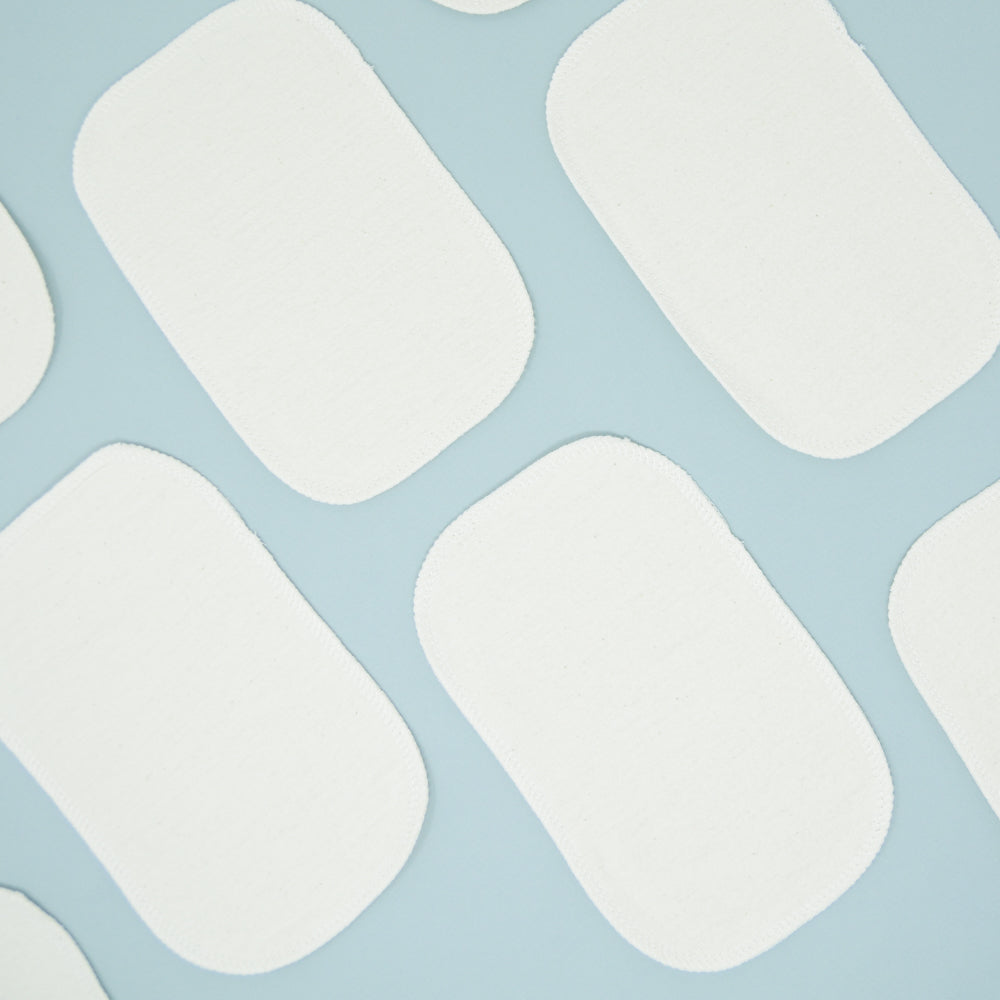 Papiers de toilette surcyclés lavables - Ensemble de 10