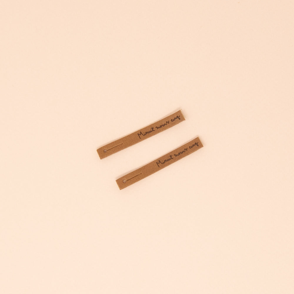 Tirettes Minuit moins cinq pour tes zippers - Ensemble de 2