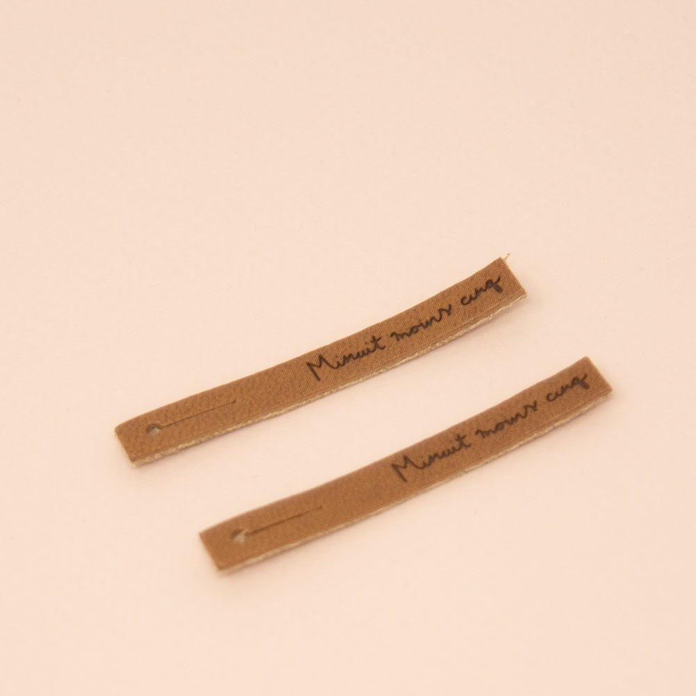 Tirettes Minuit moins cinq pour tes zippers - Ensemble de 2