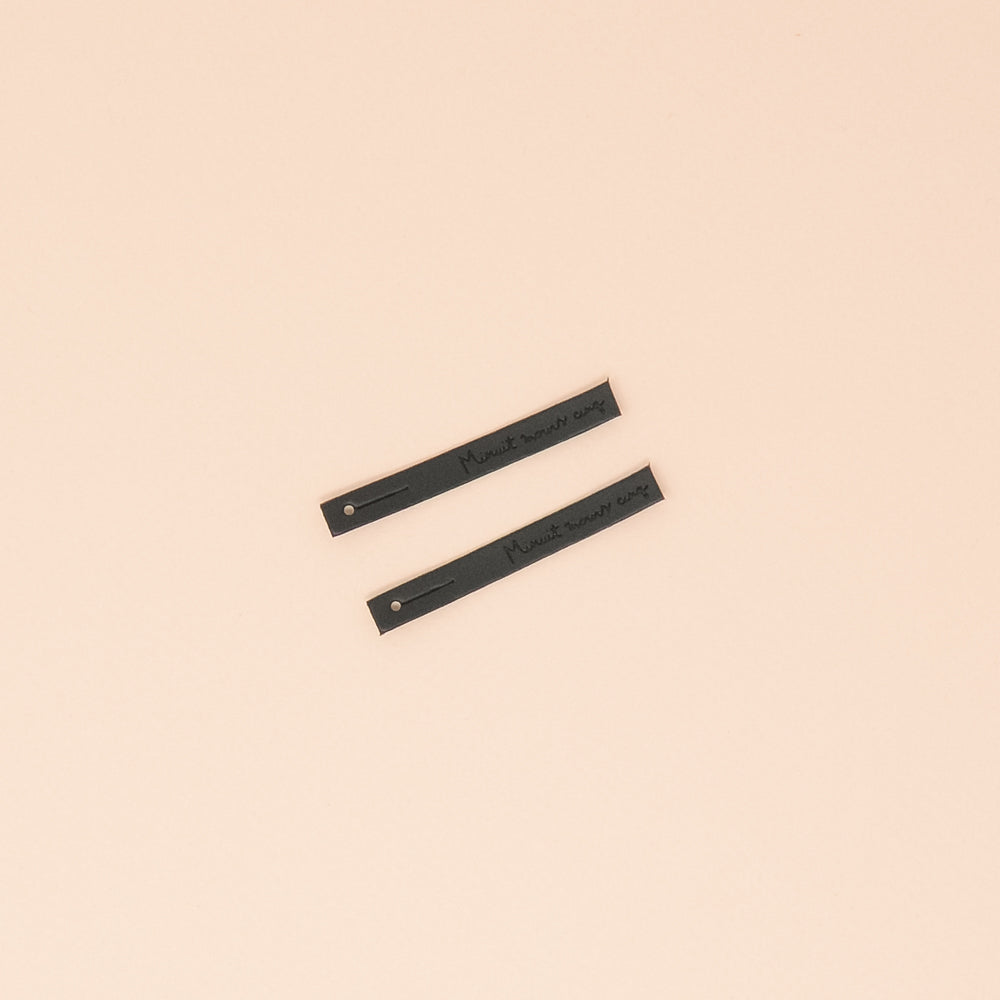 Tirettes Minuit moins cinq pour tes zippers - Ensemble de 2